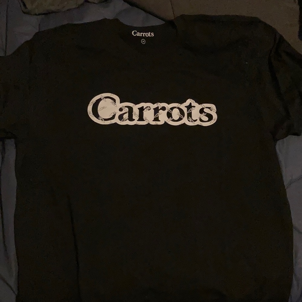 Carrots by Anwar logo t-shirt